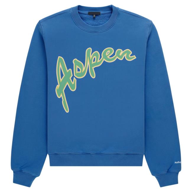 Official Madhappy Clothing Merch Store Aspen Exclusive Crew neck Sweatshirt Mad Happy Shop
