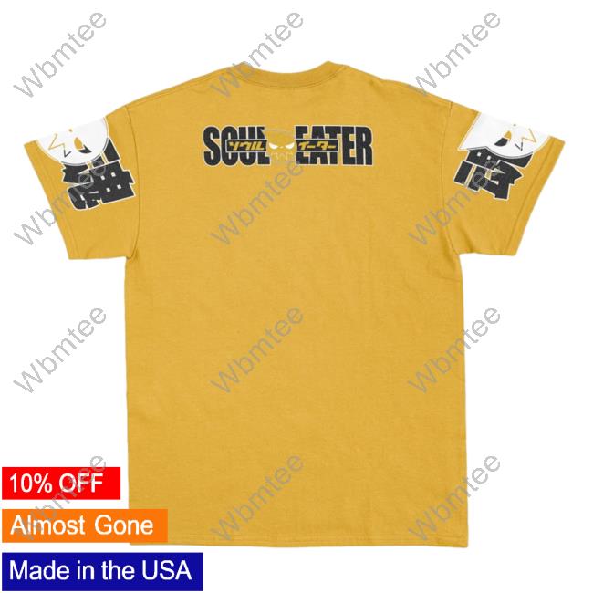 Official Anime Ape Clothing Soul Evans Soul Eater Streetwear Tshirt Animeape