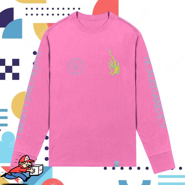 Official Twenty One Pilots Merch Flame Dragon Long Sleeve T Shirt