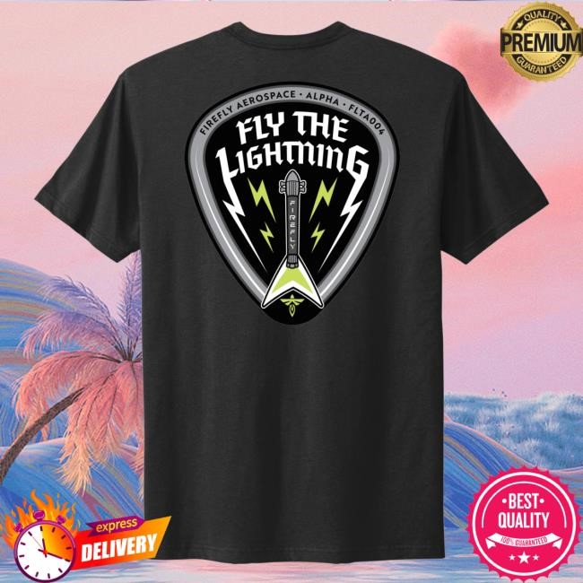Official Firefly Official Merchandise Alpha FLTA004 Fly the Lightning Tee Shirt