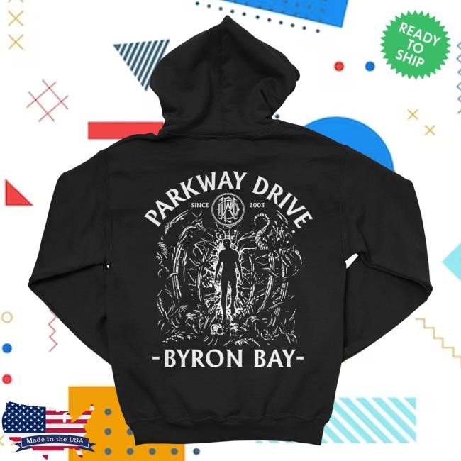 Official Indie Merch Store Parkway Drive "Surfer Skull" Attractive Hoodie IndieMerchStore Official