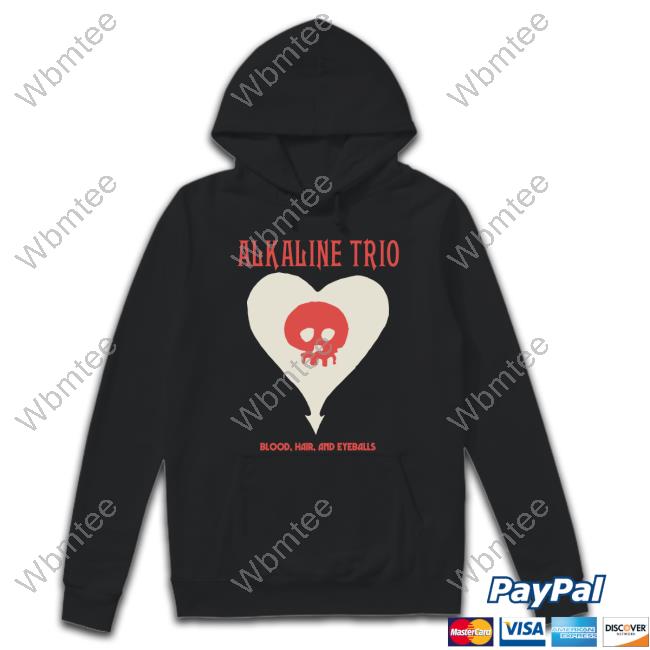 Alkaline Trio Blood Hair And Eyeballs T Shirt