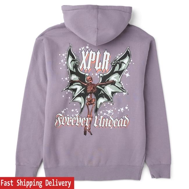Official Sam And Colby Merch Store Forever Undead Attractive Hoodie Xplr Shop