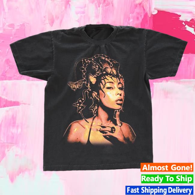 Official Kali Uchis Merch Store Kali Uchis Red Moon in Venus Black Tour Shirts Kali Uchis Clothing Shop KaliUchis ShopKaliUchis