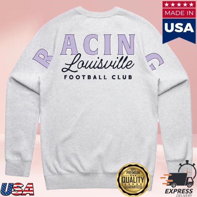 NWSL Shop Store Merch Official Unisex Racing Louisville FC PC Crewneck