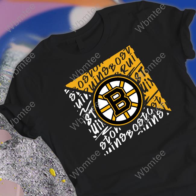 Official Boston Bruins Black Divide Sweatshirt