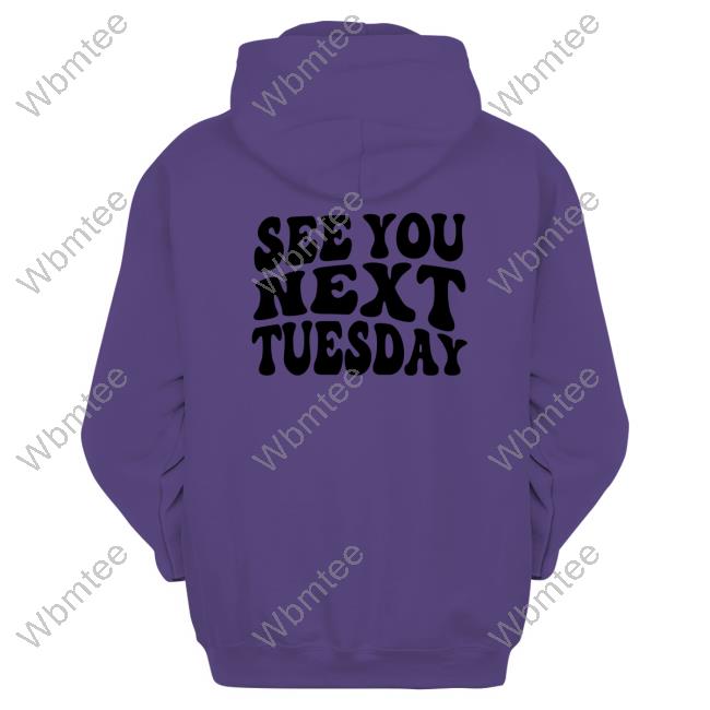 Official James Kennedy See You Next Tuesday White Hoodie