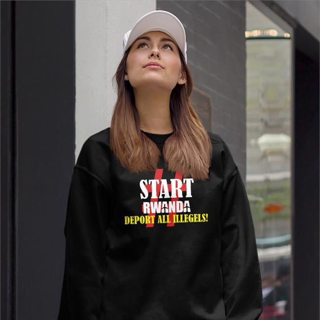 Active Patriot Start Rwanda Deport All Illegels Tee