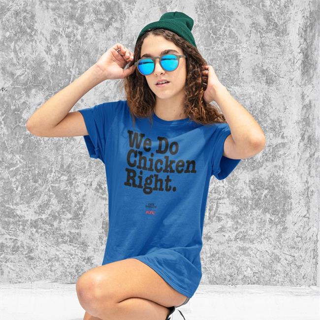 We Do Chicken Right Tee We Do Chicken Right KFC Tee Jack Harlow Merch