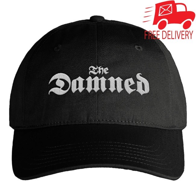 The Damned Logo Classic Hat The Damned Band Store Apparel