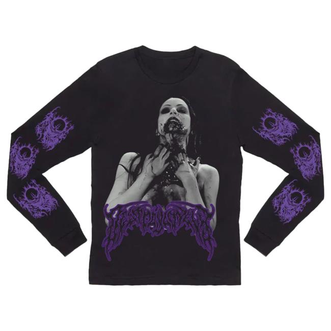 Official Destroy Lonely Clothing Shop Store Bloody Neck Long Sleeve T Shirt Destroylonely Merch