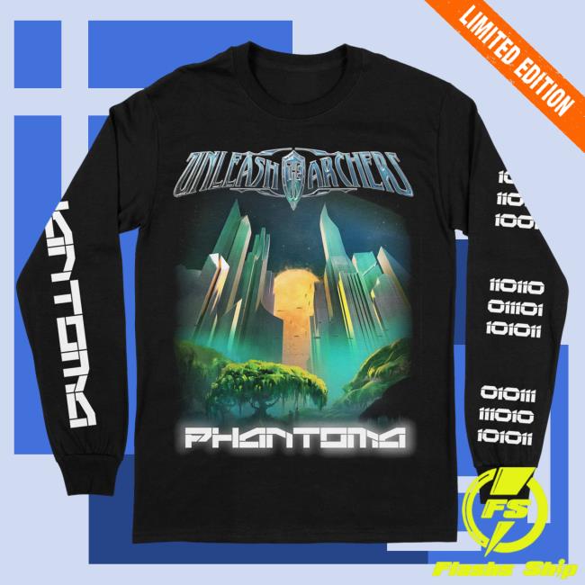 Official Indie Merch Store Shop Unleash The Archers "Phantoma" Long Sleeve Shirts IndieMerchStore