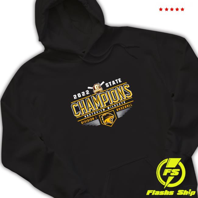 Official Northview Wildcats 2022 OHSAA Baseball Division I State Champions T-Shirt