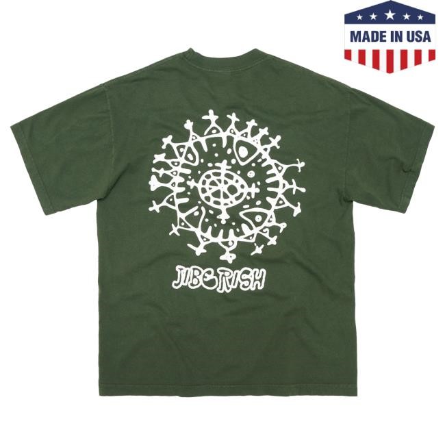 Official Jiberish Clothing Jiberish Primal Tshirt Ivy