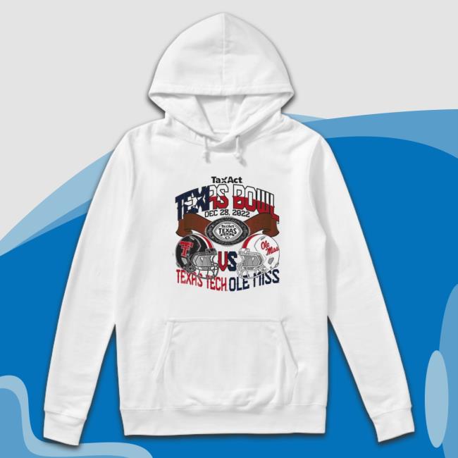 Official Texas Tech Vs Ole Miss TaxAct Texas Bowl Dec 28, 2022 Shirts