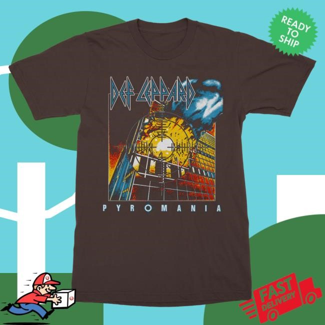 Official Def Leppard Merch Store Clothing Chicago, IL 2024 Tour Attractive Shirt DefLeppard