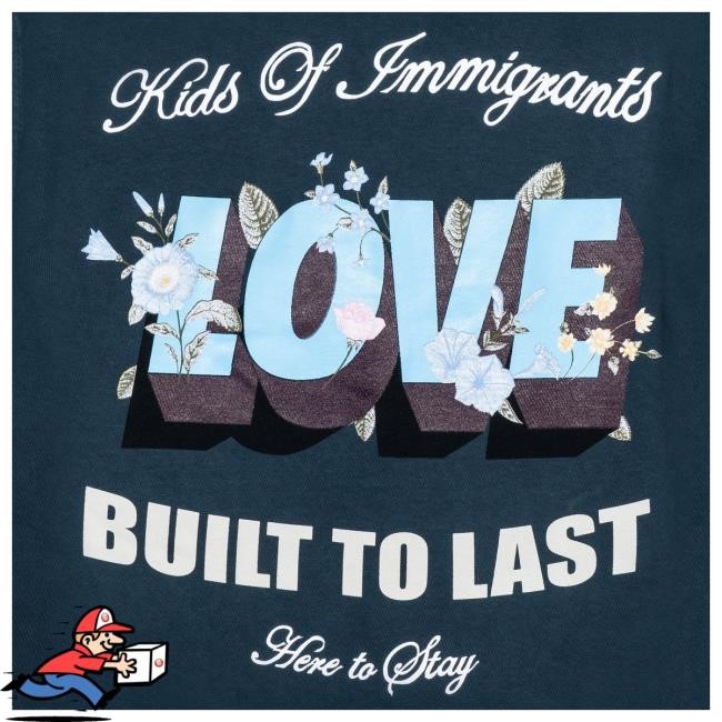 Official Kids Of Immigrants Koi Love Tshirt