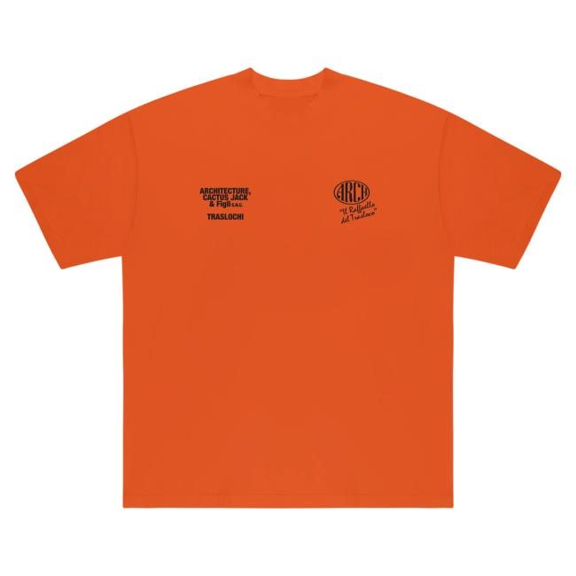 Official Travis Scott Merch Store CJ x ARCH Traslochi Top Shirt (Black) Virgil Abloh Archive™ x Cactus Jack