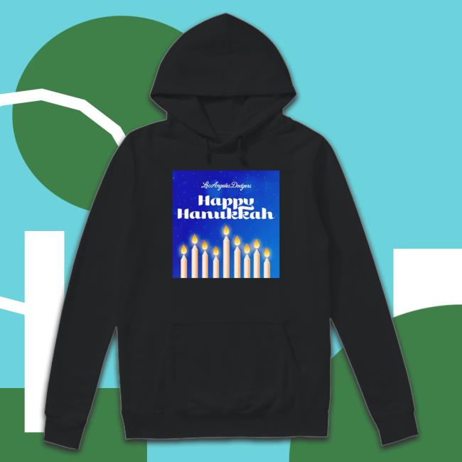 Official Awesome happy Hanukkah Los Angeles Dodgers Sweatshirt