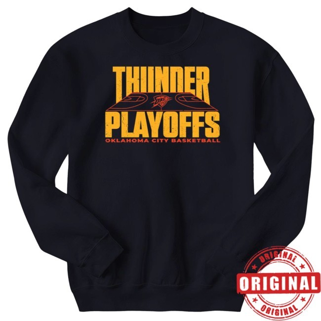 Oklahoma City Playoffs Thunder Vs Nuggets Basketball Hoodie