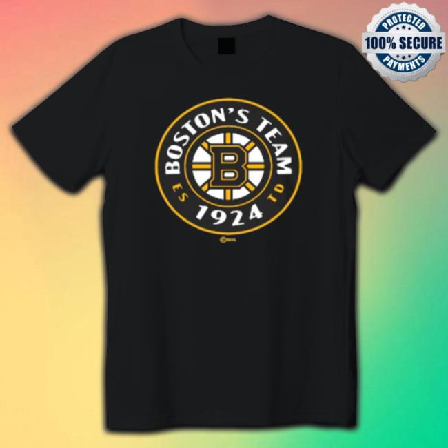 Black Men’S Boston Bruins Fanatics Branded Represent Hooded Sweatshirt