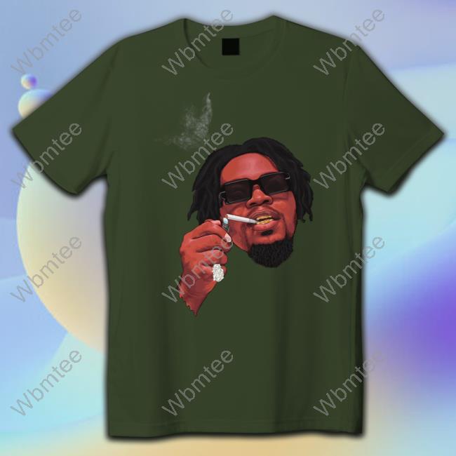 Official Olamide Smoking Tee Shirt