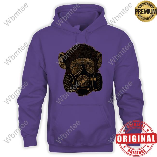 Official Gas Mask Chimp Espresso Shirt Official Gas Mask Chimp Espresso Shirt