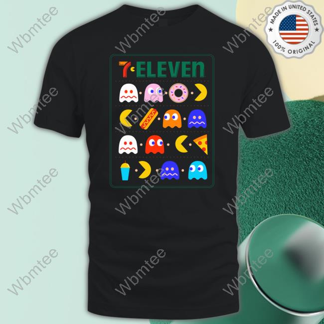 Official 7 Eleven Pac Man Hoodie