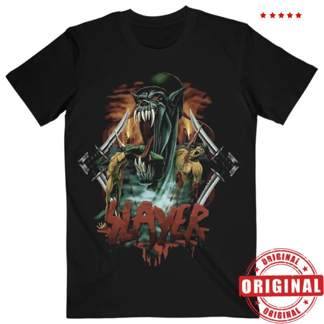 Official Slayer Merch Store Soldier Feast New T Shirt