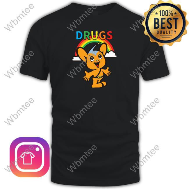 Official Drugs Are Bad Pipo Kun T-Shirt Isabelle