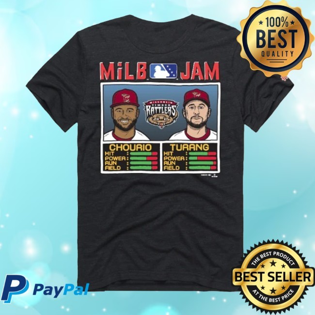 Official Timber Rattlers Homage Chourio X Turang Milb Jam Tee - Milb X Jam