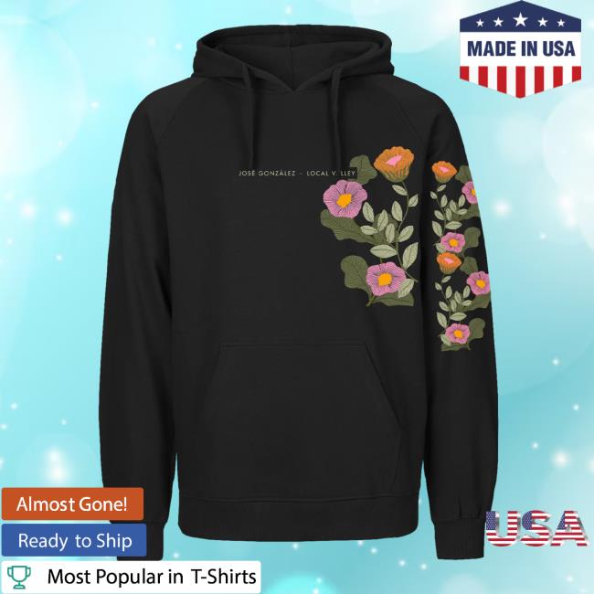 Official Joe Gonzalez Merch Flowers Joe Gonzalez Crewneck Sweatshirt
