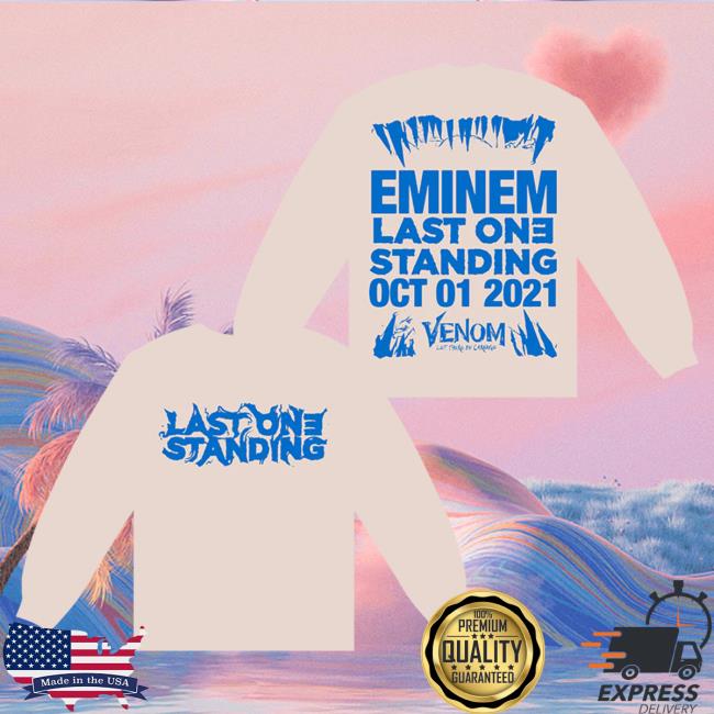 Official Eminem Store Merch Slim Shady Venom: Last One Standing Long-Sleeve (Cream) SlimShady Clothing Shop