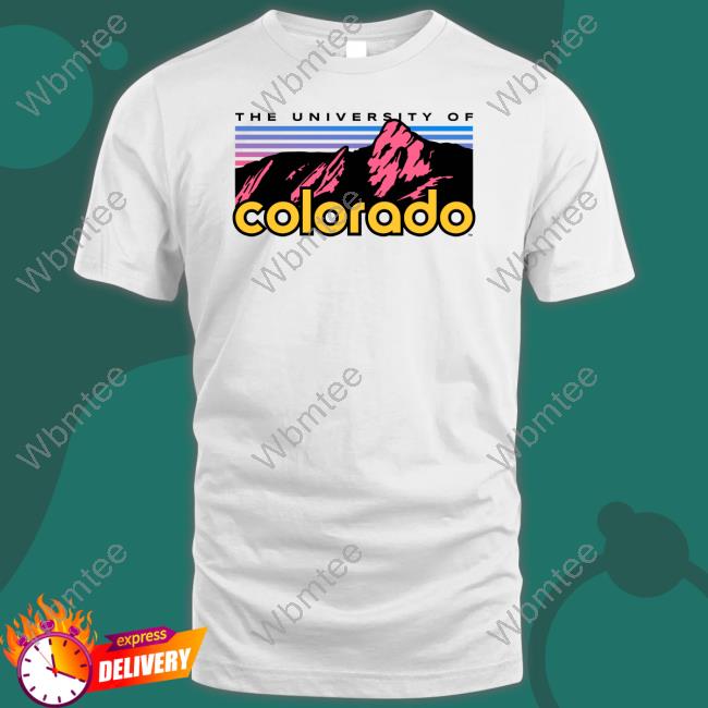 Homefield Shop The University Of Colorado Mountains Long Sleeve T Shirt