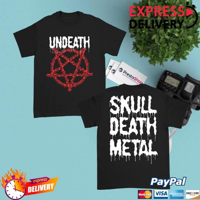 Skull Death Metal Hot Shirt