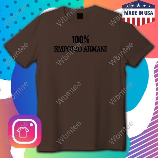 Official Cj Hayward 100% Emporio Armani T-Shirt