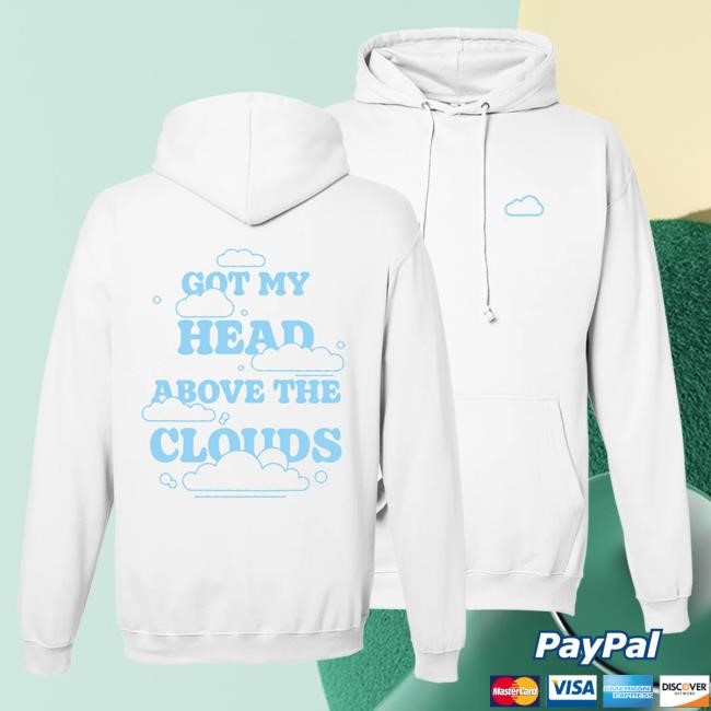 Official Jvke Merch Jvke Clouds White Hoodies