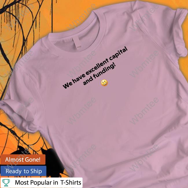 FT Alphaville We Have Excellent Capital And Funding Sweatshirt