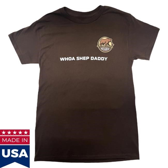 Official Hershey Bears Merch Store Hershey Bears 2023 Calder Cup Playoffs Shepard Player Shirts Hersheybears