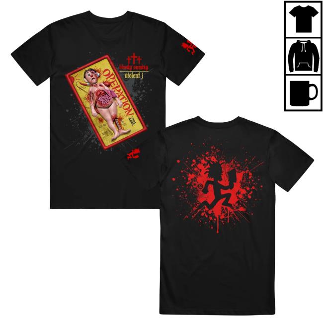 ICP Apparel Shop Violent J Operation Black - T-Shirts
