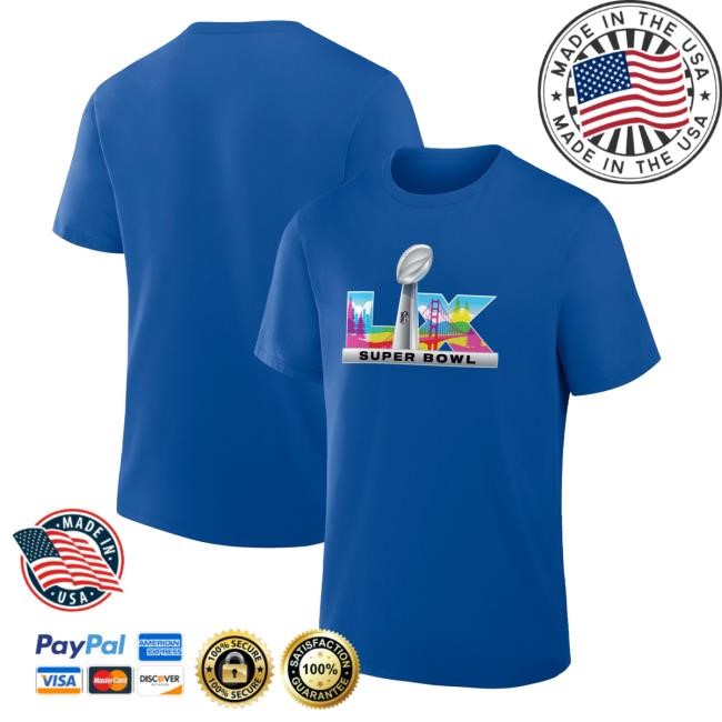 Legacy Print Super Bowl LX NFL Fanatics Trophy Dimension Tee