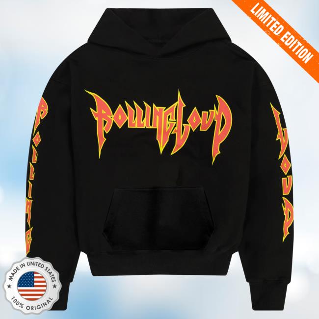 Official Rolling Loud Merch Store Rolling Loud Double Layer Heavyweight Distressed Crew Rolling Loud Apparel Clothing Shop RollingLoud