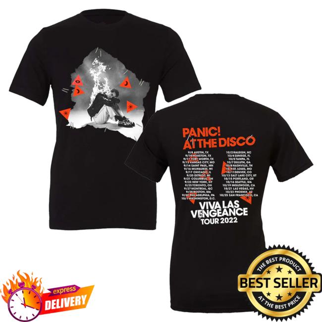 Official Panic! at the Disco Merch Store Panic! At The Disco Admat Tour Tees