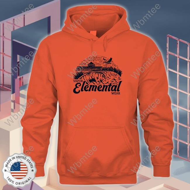 Official Vapor Elemental Wear White Hoodie