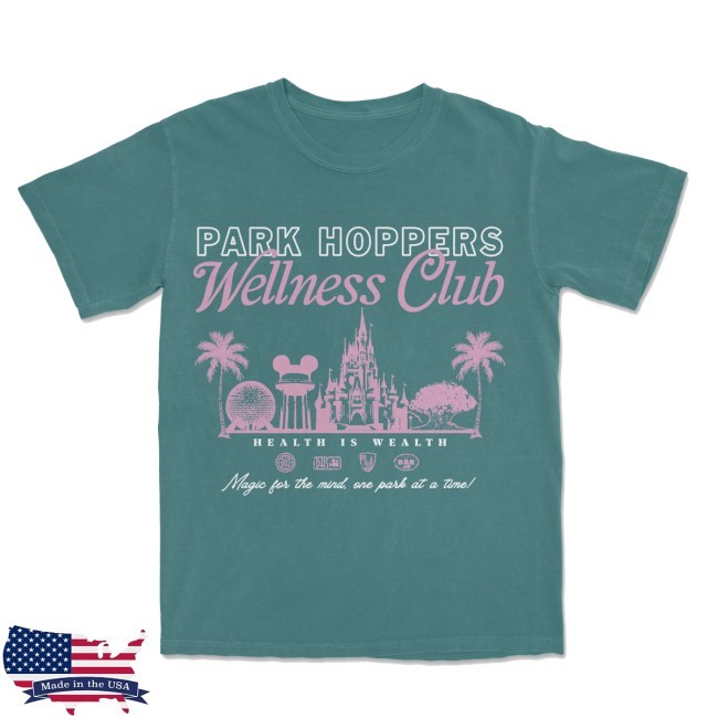 The Lost Bros Park Hopper Wellness Club Shirt The Lost Bros Merch