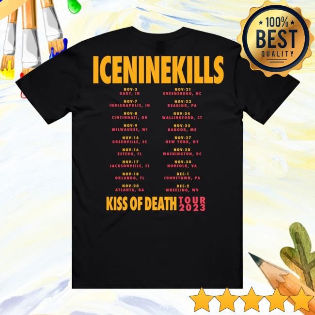 Ice Nine Kills KOZIK 2023 Tee Ice Nine Kills Merch Shop