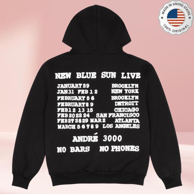 Official Andre 3000 Merch Cactus Live In Person Crew neck Sweatshirt
