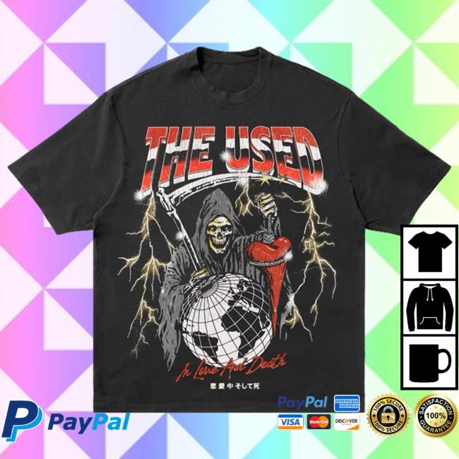 The Used Band Merch Shop Creative Reaper Shirt