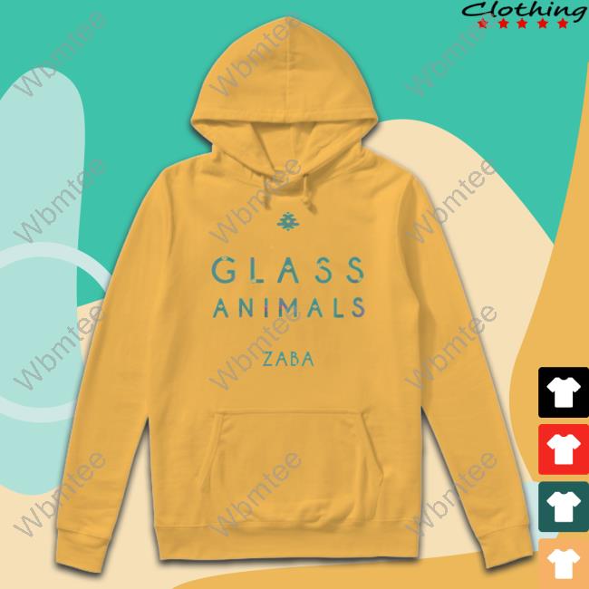 Official Glass Animals Merch Zaba T-Shirt Glass Animals Merch Zaba T-Shirt