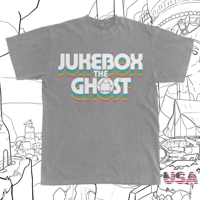 Official Jukebox the Ghost merch Retro Logo Tshirt
